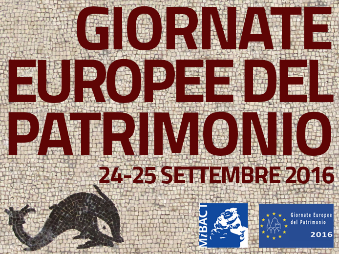 Giornate Europee del Patrimonio 2016