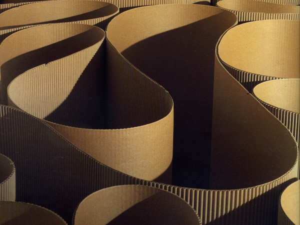 MICHELANGELO_PISTOLETTO Labirinto 1969-2022 cartone ondulato dimensioni ambientali Courtesy Cittadellarte Fondazione Pistoletto